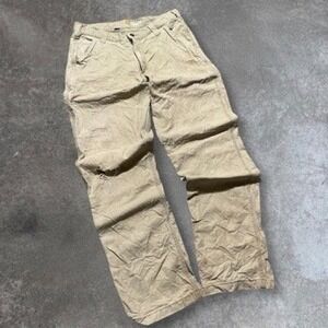 Carhartt Relaxed Fit Cargo Work Pants Tan Mens 32x30 Carpenter Utility